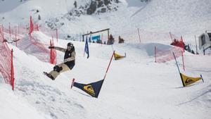 Baqueira acogerá Landing Snowboard Banked Slalom.