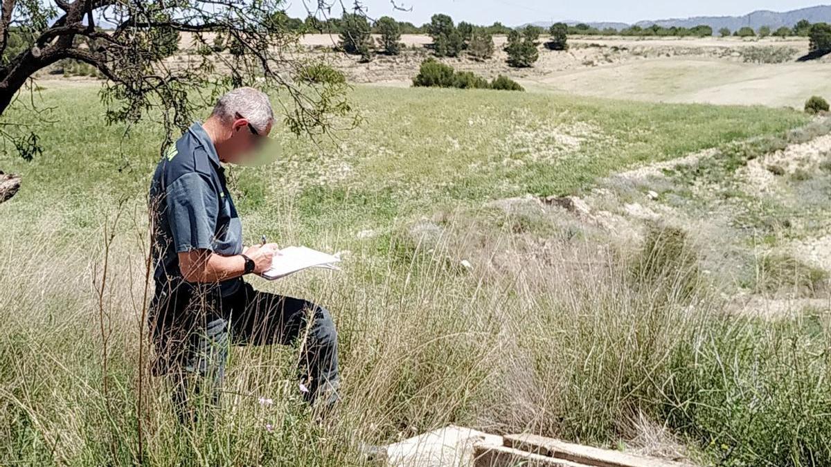 La Guardia Civil investiga a 56 personas por la sustracción irregular de agua del subsuelo en la comarca del Guadalentín