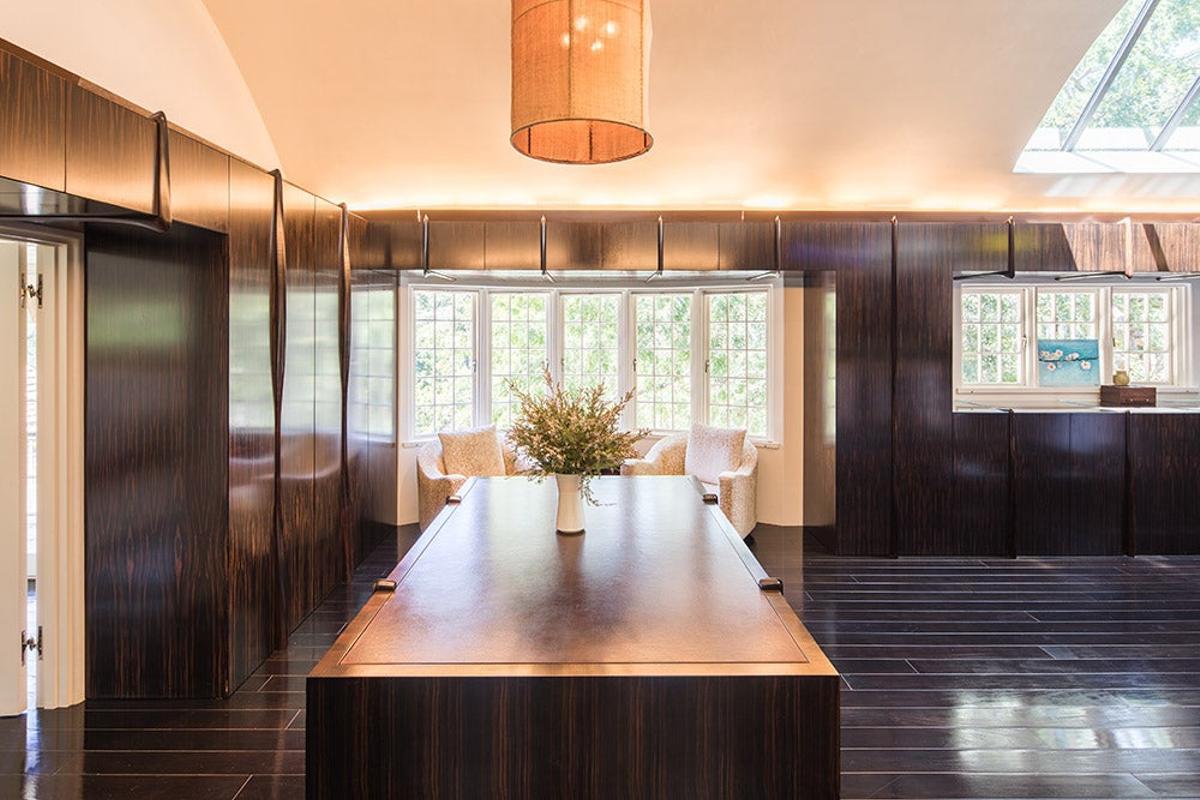 Sala de la casa de Brad Pitt y Jennifer Aniston