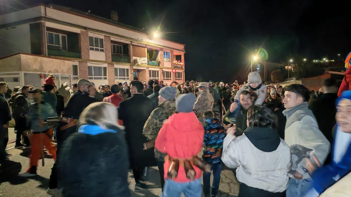 Víspera del Zangarrón en Sanzoles