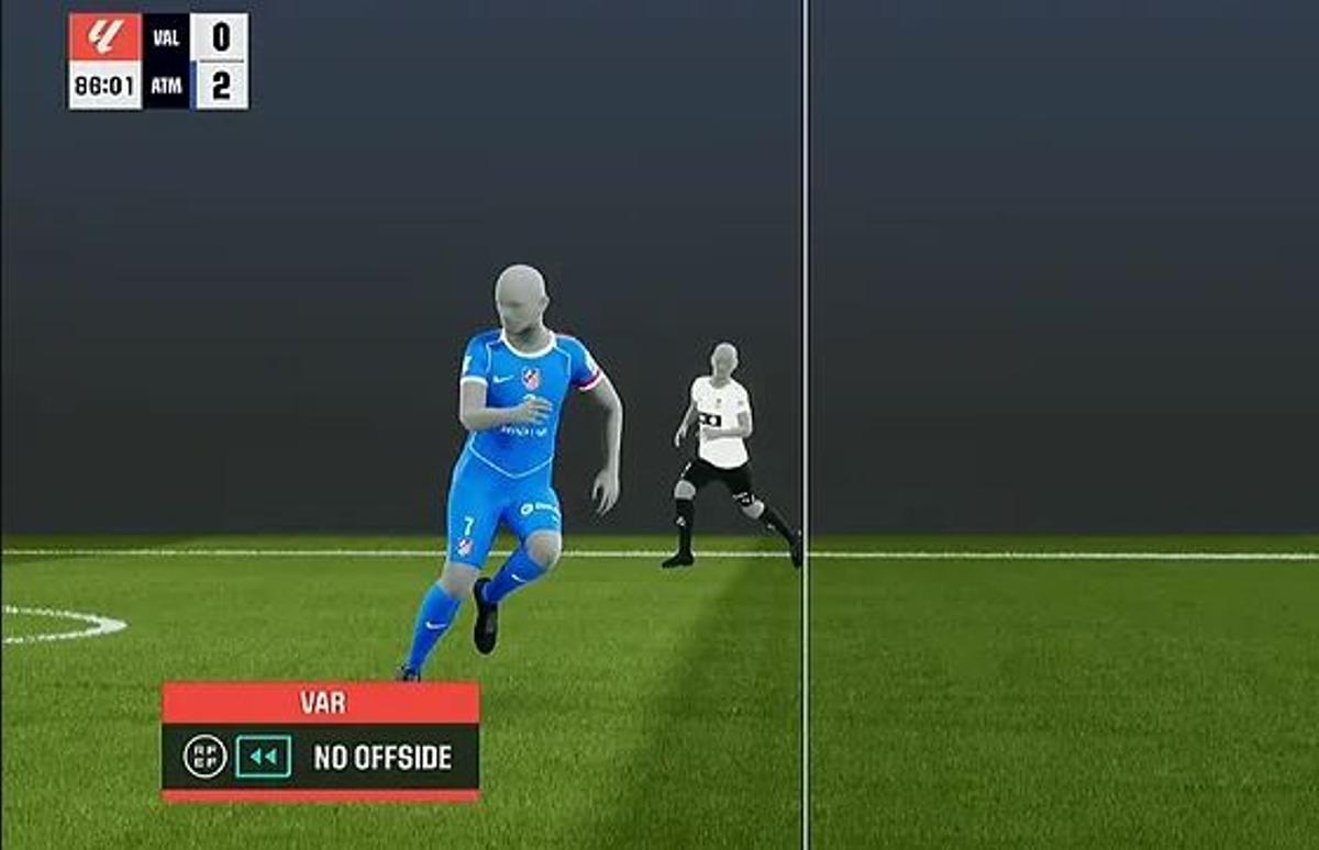 El VAR de la jugada polémica
