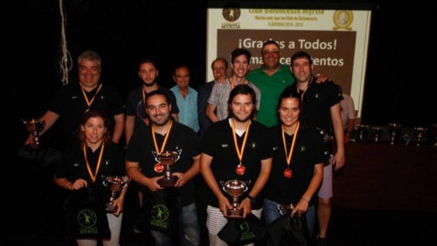 Clausura de la temporada de baloncesto del CB Myrtia