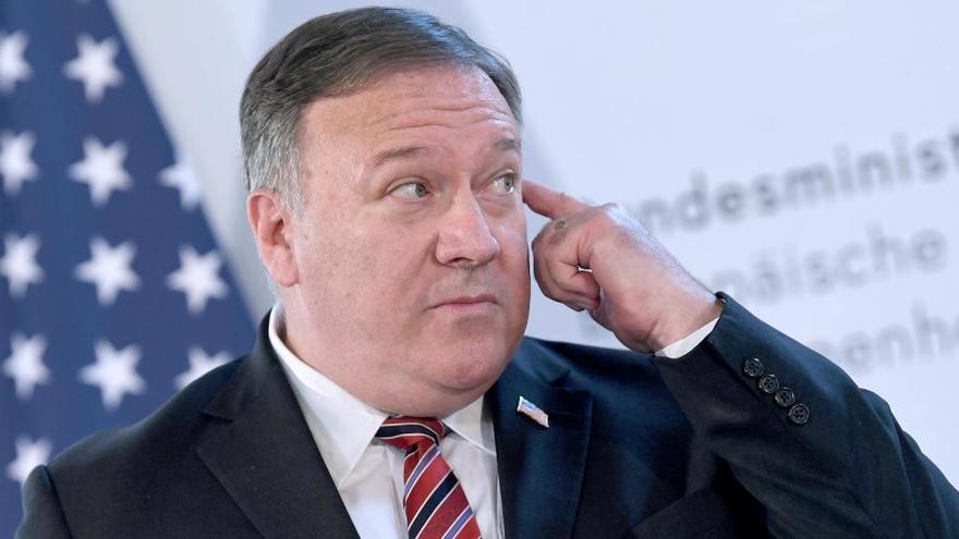 El secretario de Estado de EEUU, Mike Pompeo.