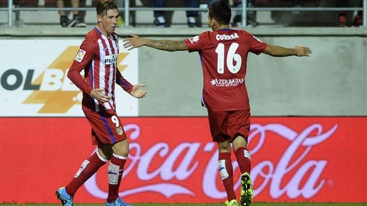 Fernando Torres marcó su gol 99 con el Atlético en Eibar el 19 de septiembre