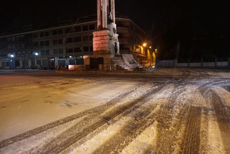 Nieve sobre Utiel y Requena