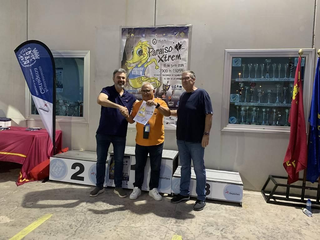 Entrega de premios del Cross Paraíso Xtreme