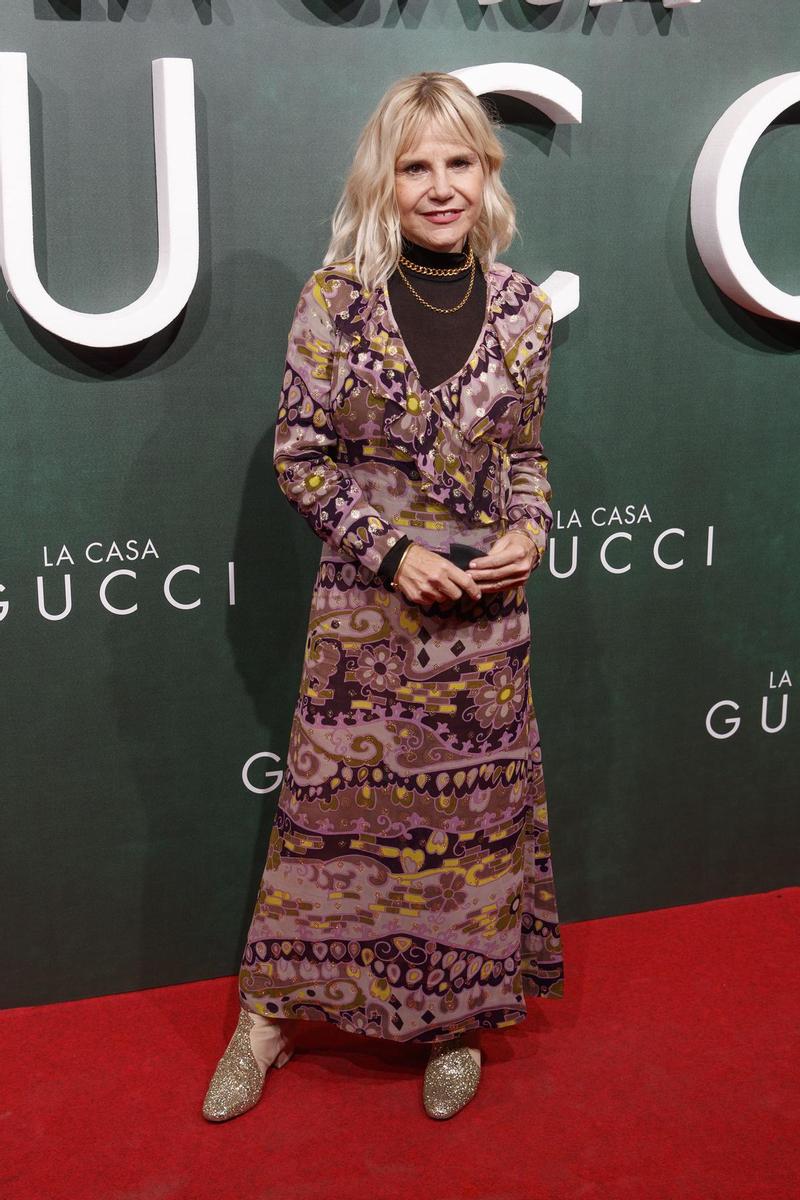 Eugenia Martínez de Irujo en la premiére de 'La casa Gucci'