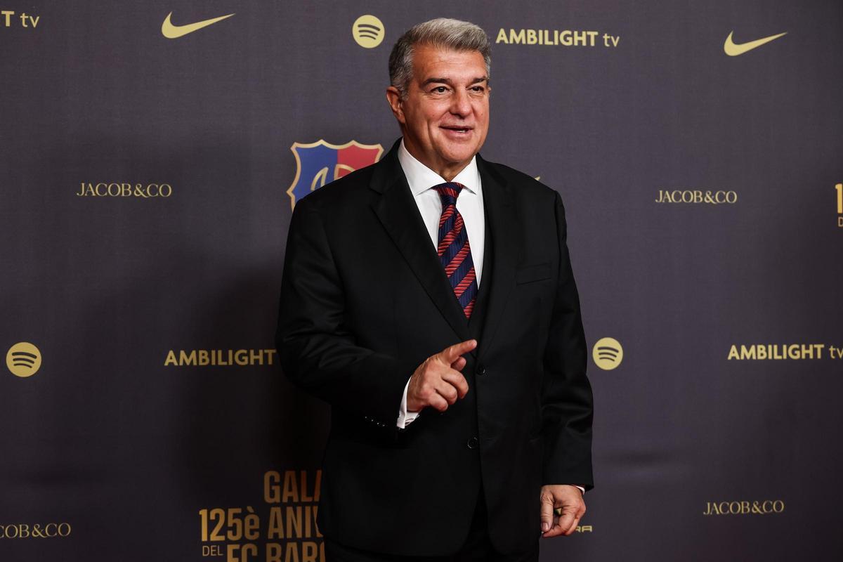 Joan Laporta, en un acto público reciente. Joan Laporta, en un acto público reciente.