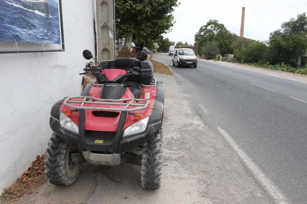 Ángel Nieto, herido grave en un accidente en Ibiza