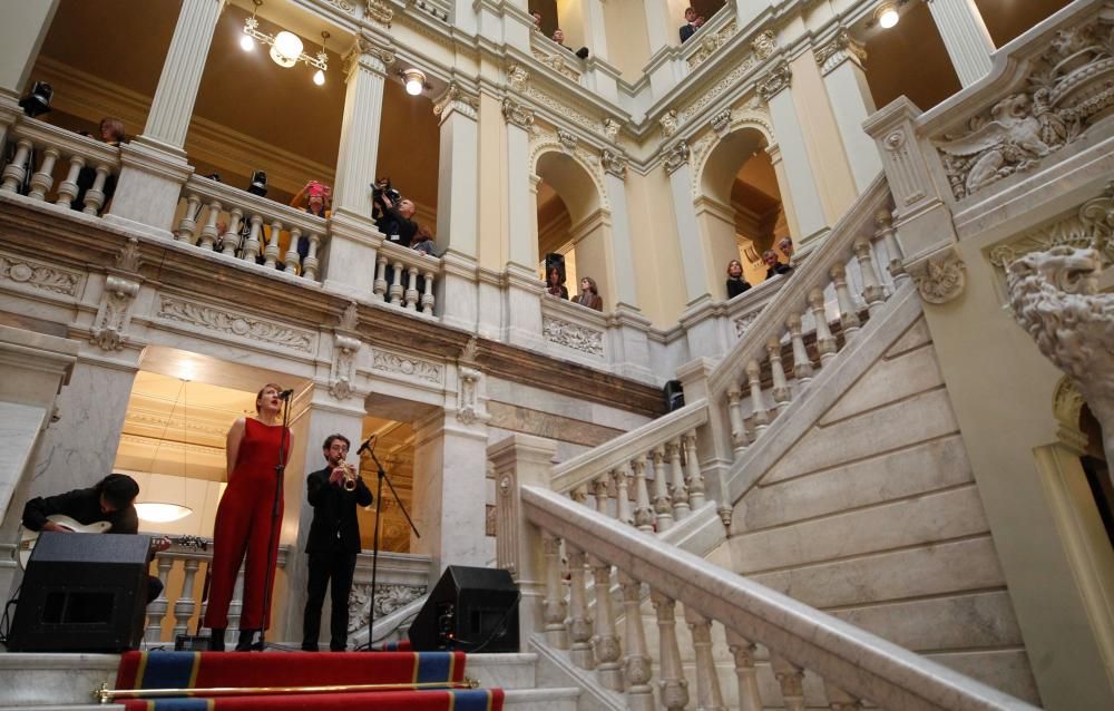 40.º aniversario de la Carta Magna en el Parlamento asturiano