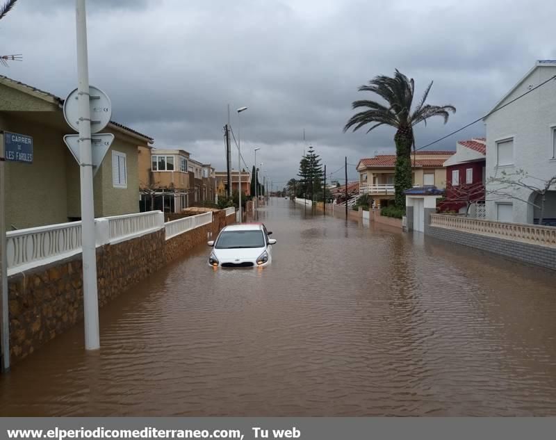 La imágenes más impactantes de la lluvia en Castellón