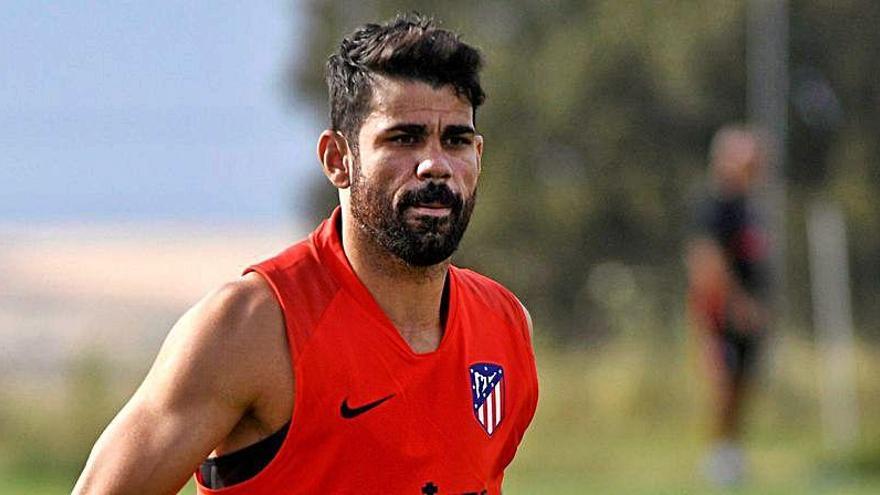 El atacante, en su etapa en el Atlético de Madrid.