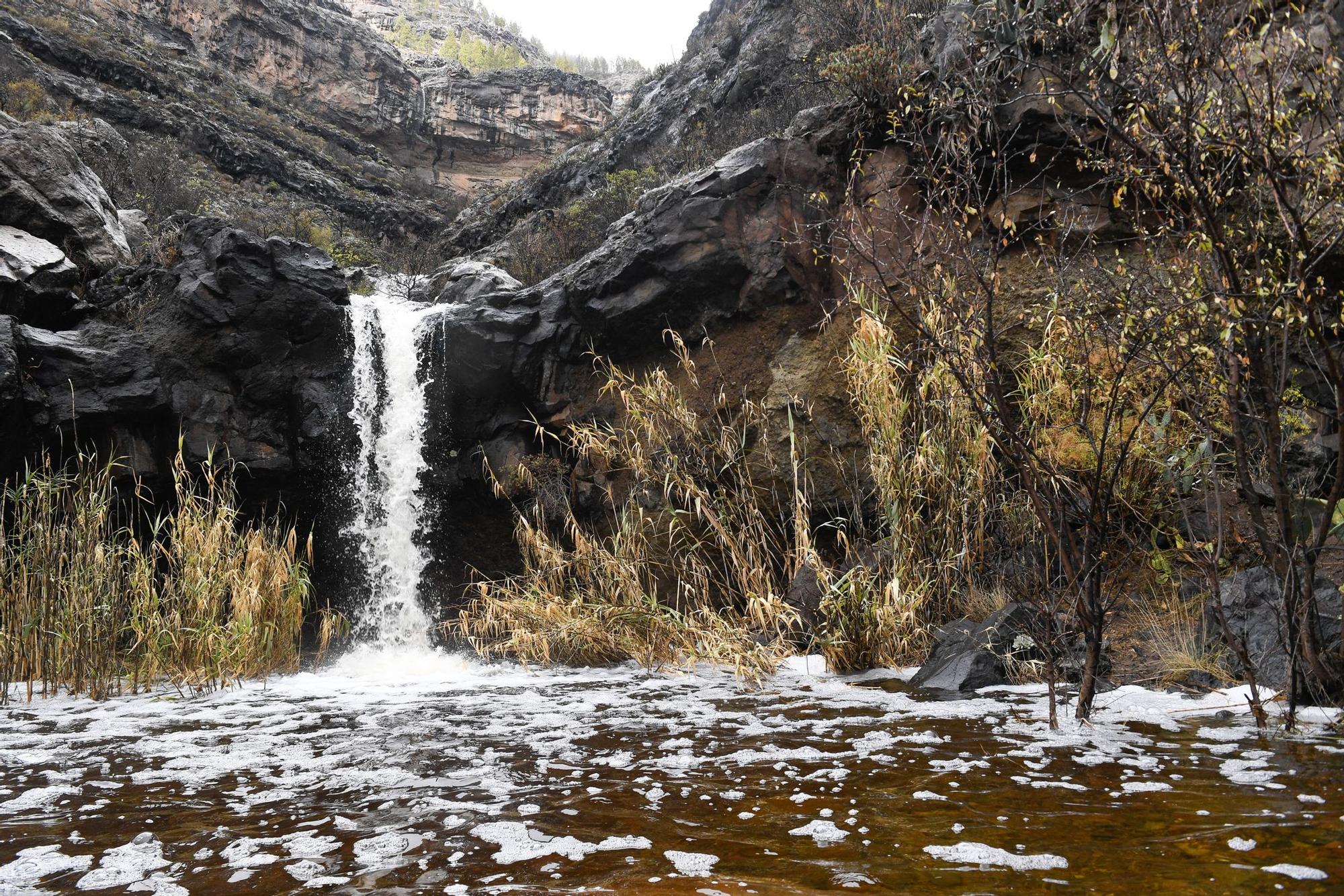 Las lluvias vuelven a caer en Gran Canaria