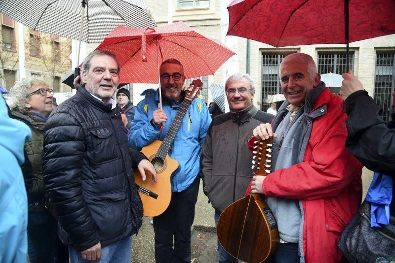 Manifestación contra el ICA en Zaragoza