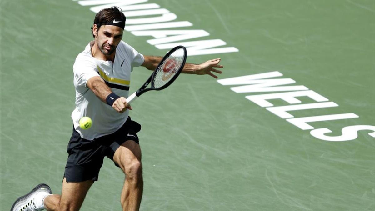 Federer, de nuevo a la final de Indian Wells y un histórico record de 17-0