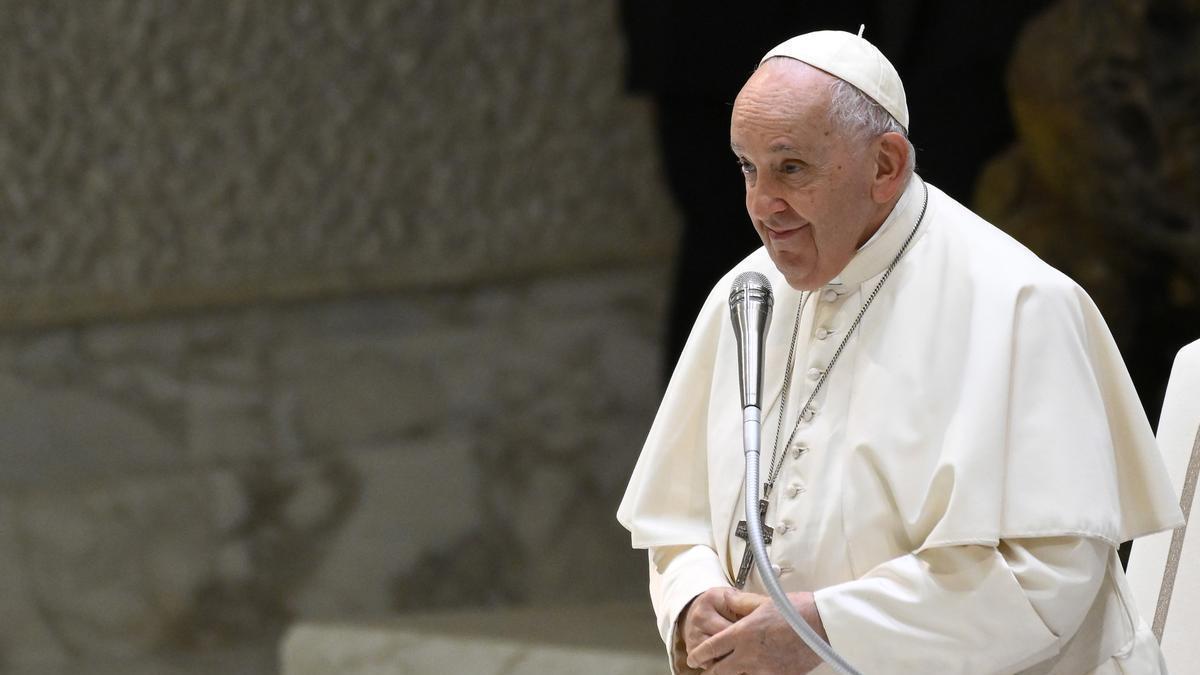 El Papa Francisc en la Ciudad del Vaticano.