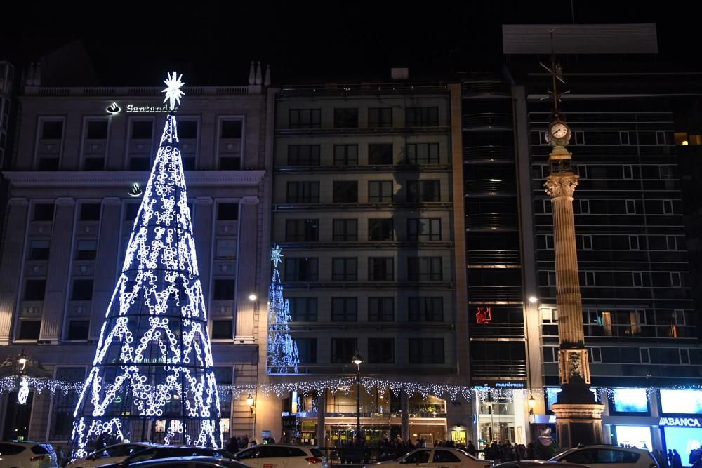Ya es Navidad en A Coruña