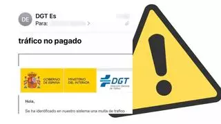 Així és l'estafa en nom de la DGT: no paguis la multa, no facis clic