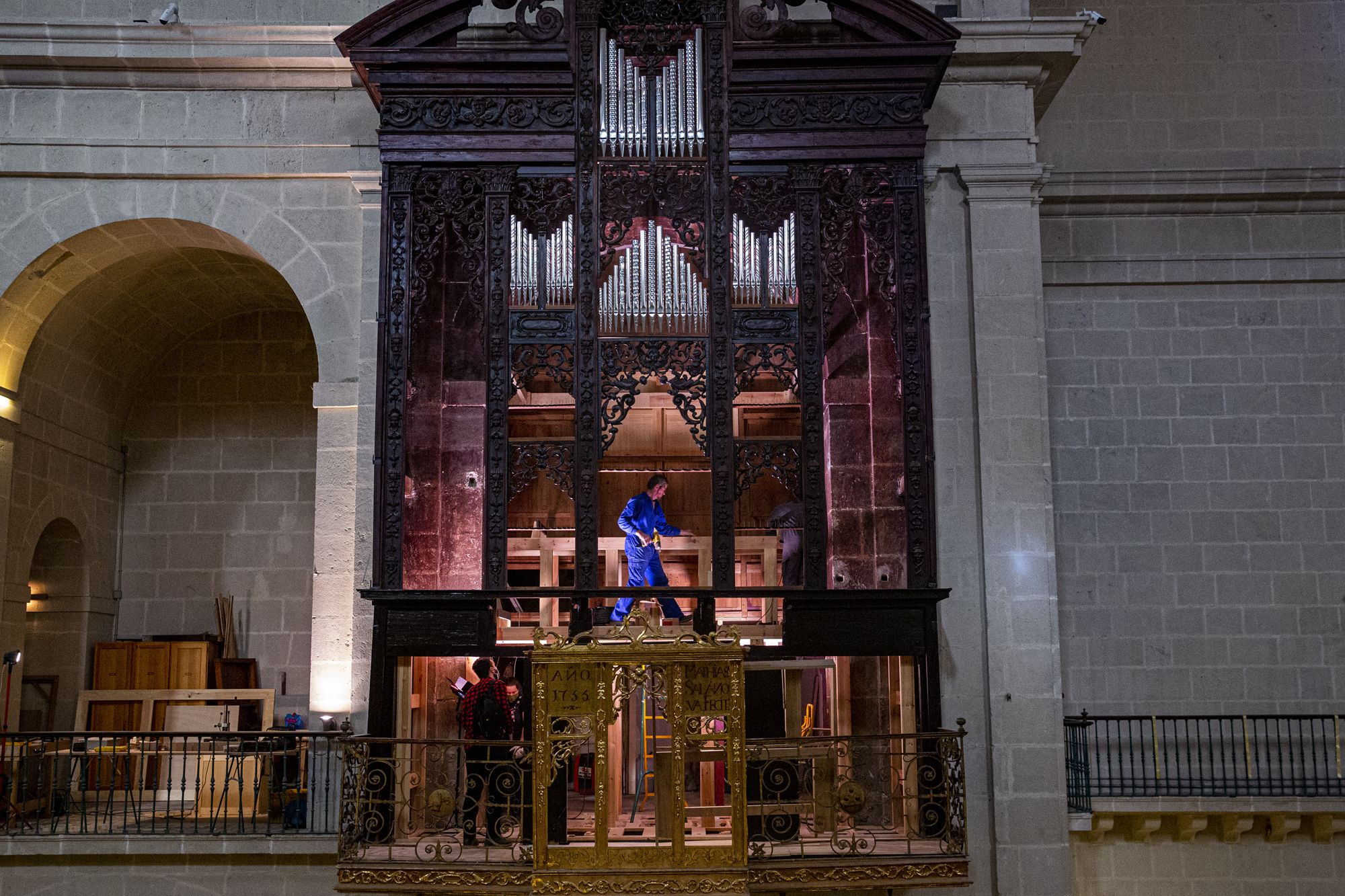 La Concatedral de San Nicolás ya tiene órgano