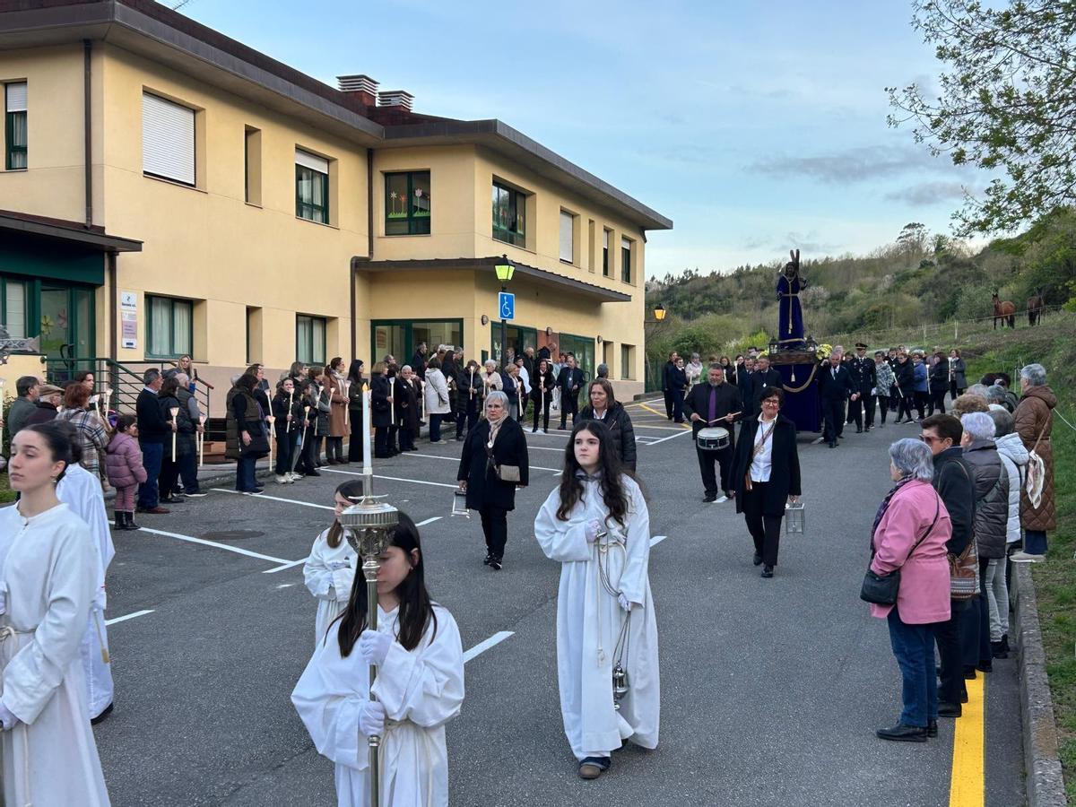 EN IMÁGENES: Así fue la primera procesión del Silencio de Salas