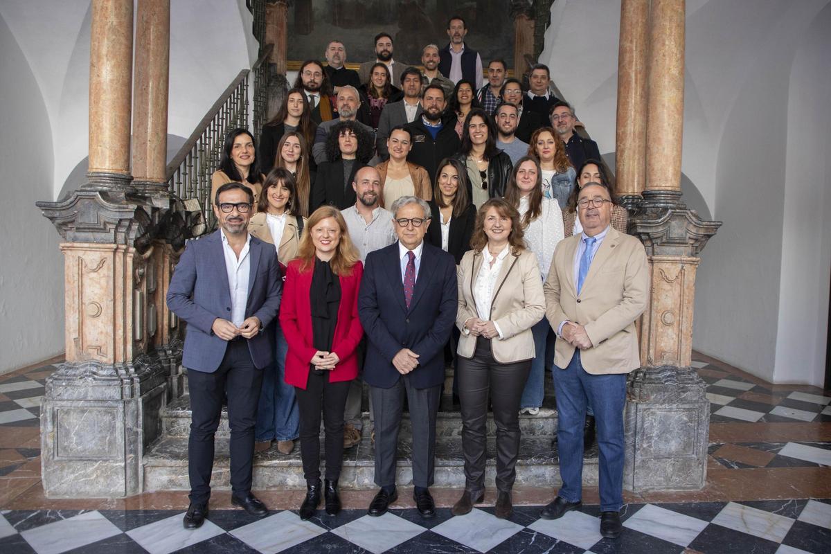 Presentación de EmprendeUCO en la Diputación de Córdoba.