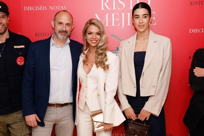 Natalia Almarcha en el photocall de la firma de libros de Risto Mejide