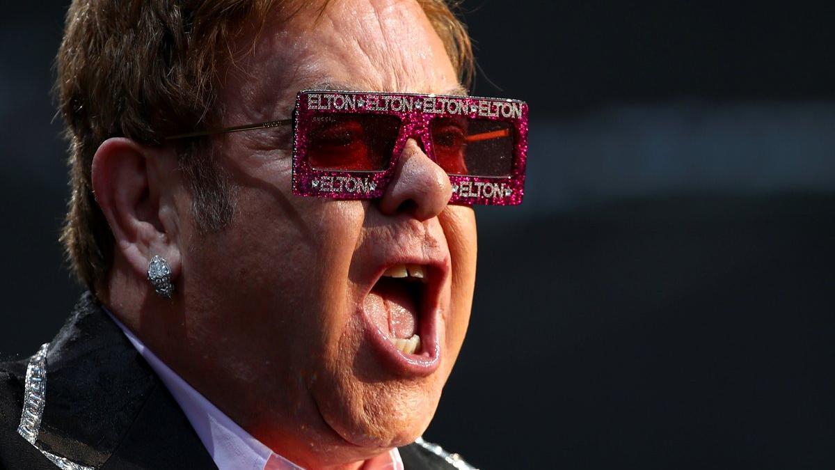 Elton John, durante un concierto en Suiza, el pasado mes de junio.
