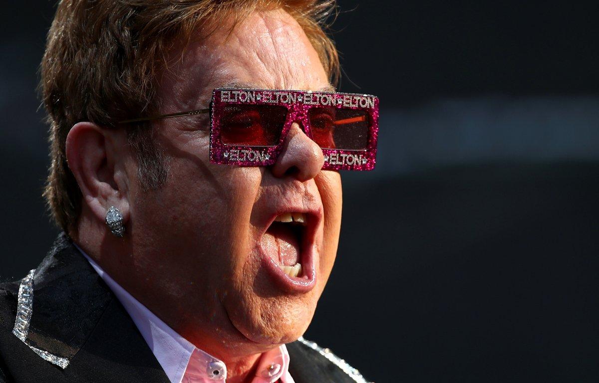 Elton John performs on stage during Montreux Jazz Festival, as part of his Farewell Yellow Brick Road Tour, Switzerland June 29, 2019. REUTERS/Denis Balibouse