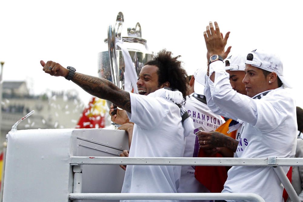 EL REAL MADRID CELEBRA LA UNDÉCIMA EN CIBELES