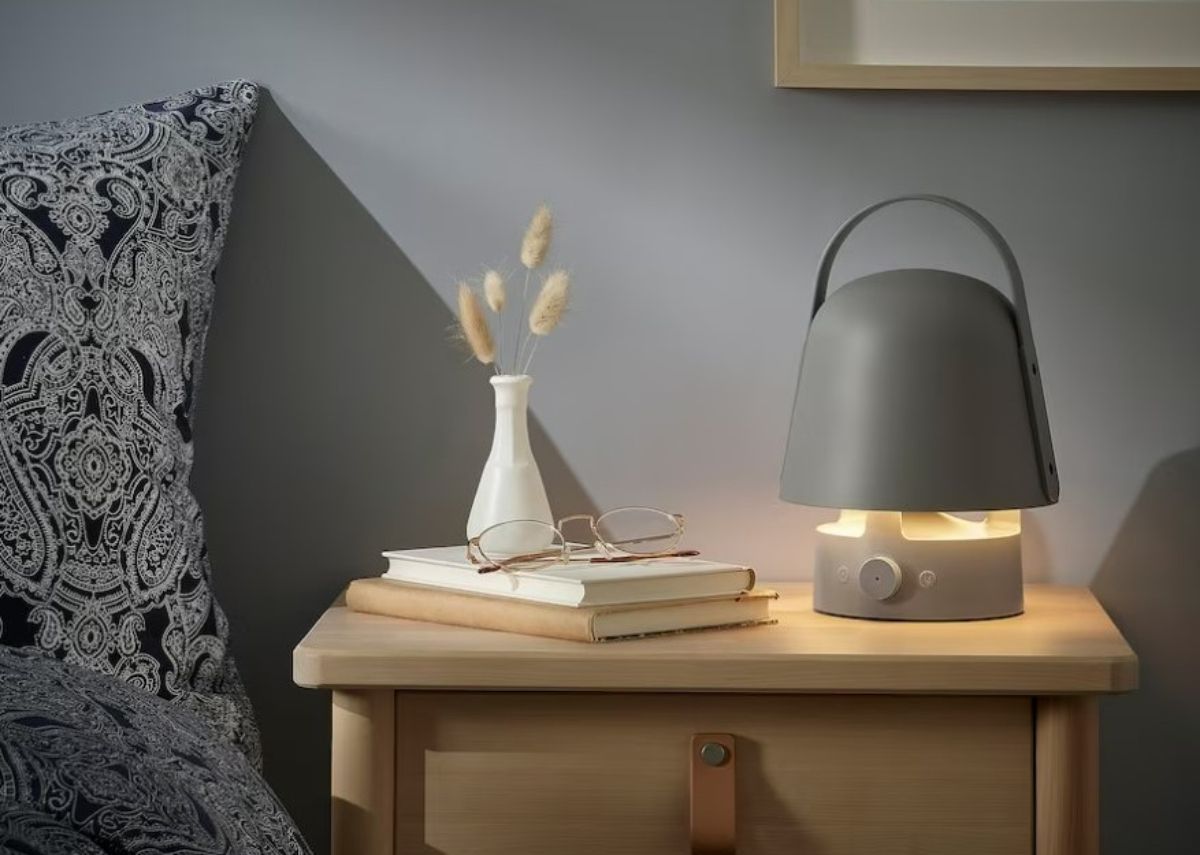 Lámpara altavoz de Ikea