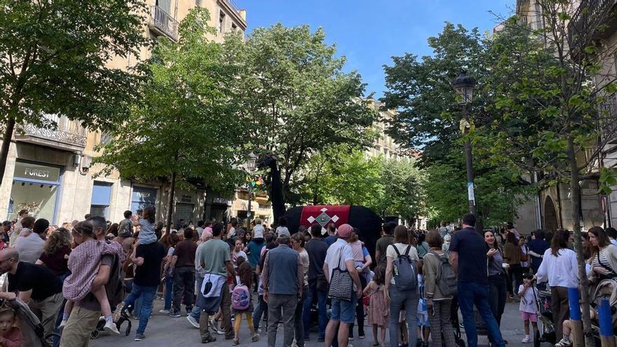 Les mulasses fan vibrar Girona en el tancament de les Festes de Primavera