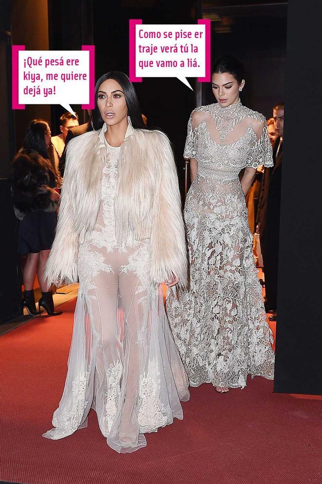 Kim Kardashian y Kendall Jenner andaluzas