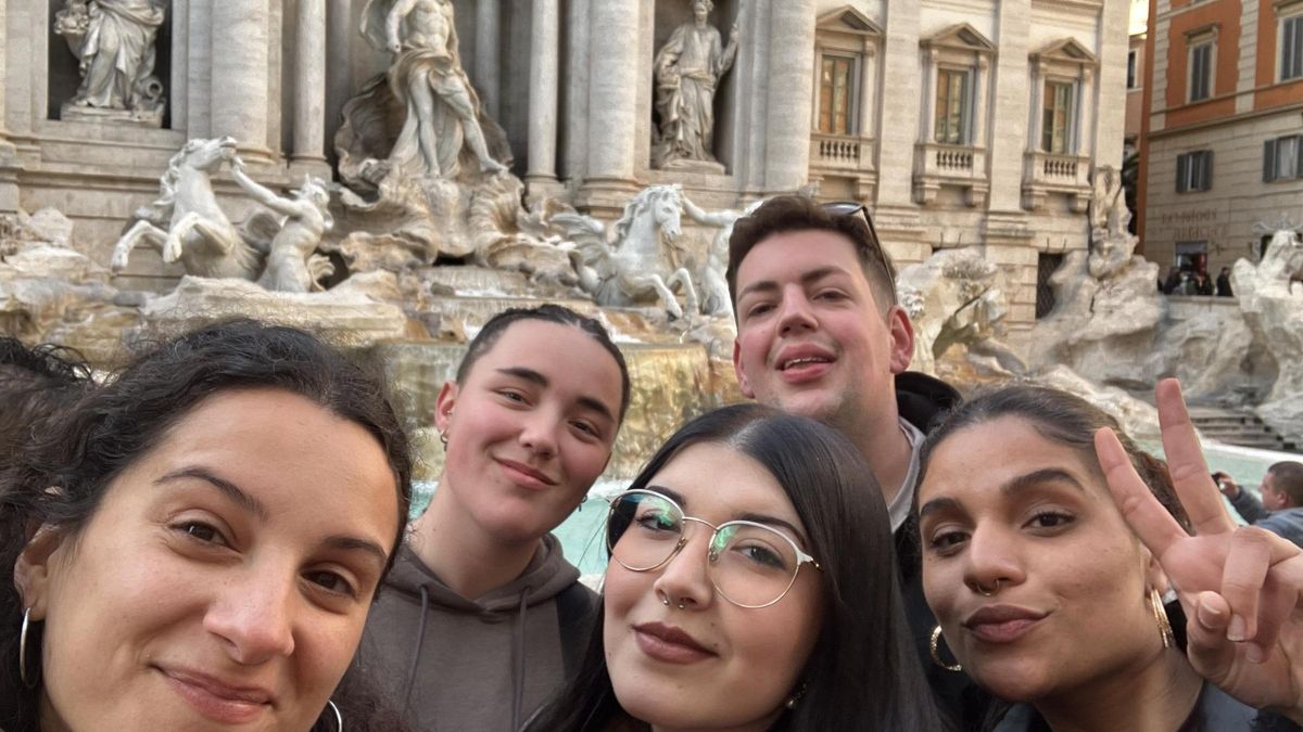 Erasmus del IES Juan Calero en Roma