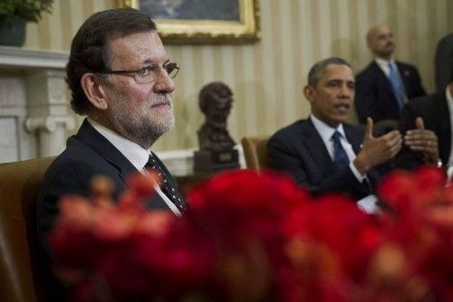 Encuentro de Rajoy y Obama en la Casa Blanca