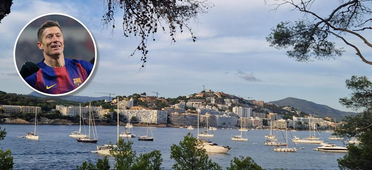 Robert Lewandowski kaufte die Finca in Santa Ponça im Jahr 2021.