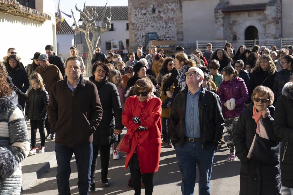 Monfarracinos celebra San Antón con las tradicionales "relaciones"