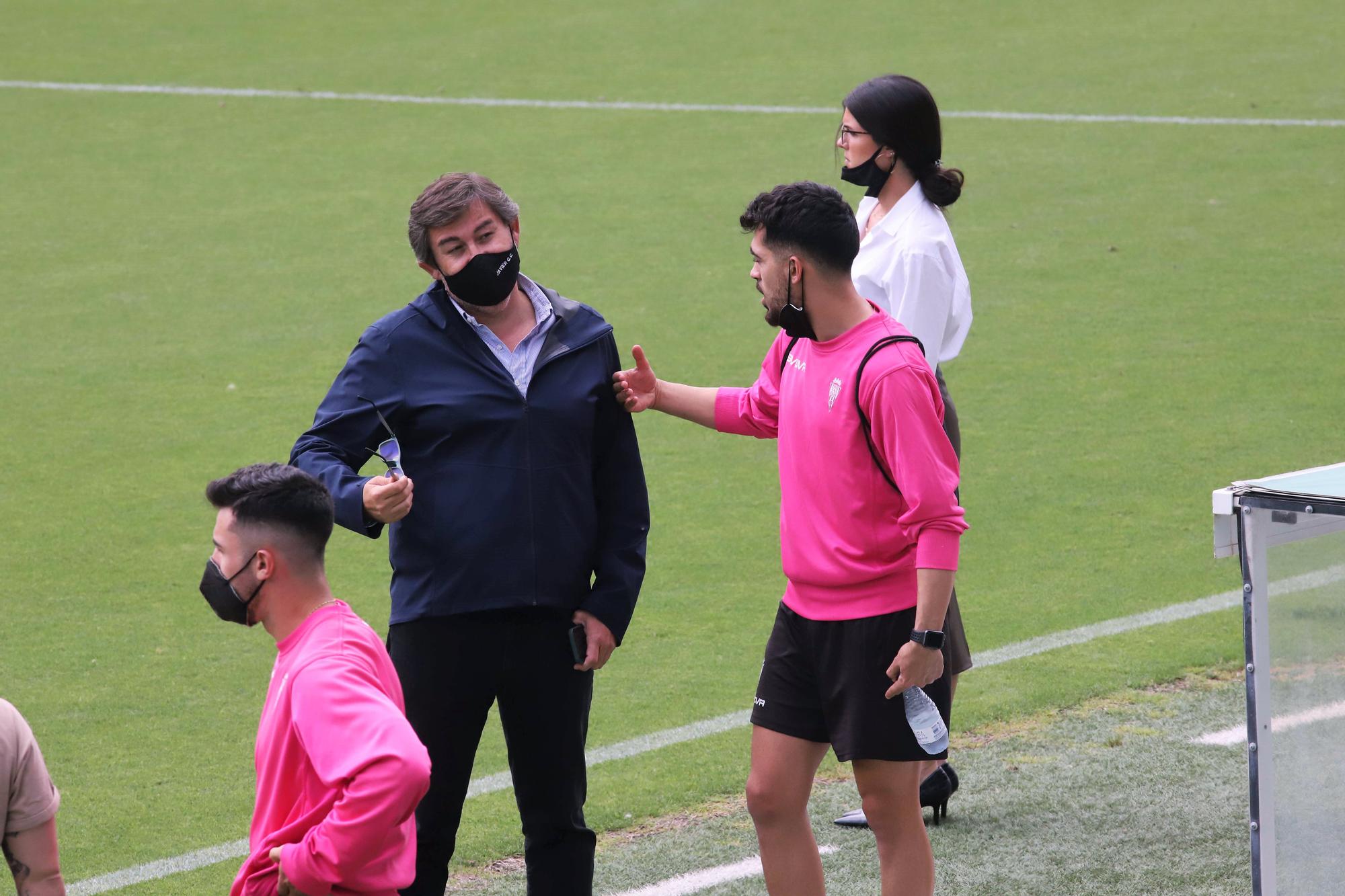 Entrenamiento del Córdoba CF tras el descenso a Segunda RFEF