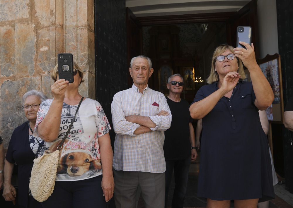 La Peregrina recorre los pueblos de les Valls, en Camp de Morvedre.