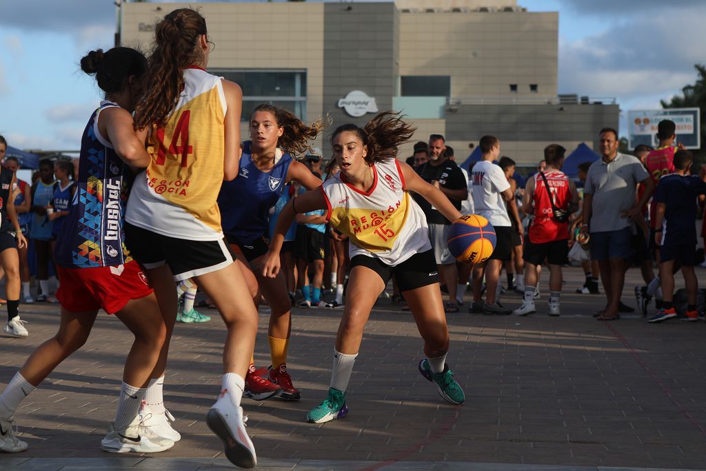 Finales y entrga de premios del del 3x3 de baloncesto de la Ribera