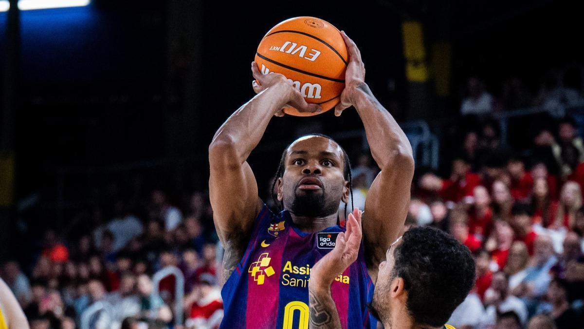 Punter lanzó al Barça en el marcador para sumar un cóomdo triunfo en el Palau