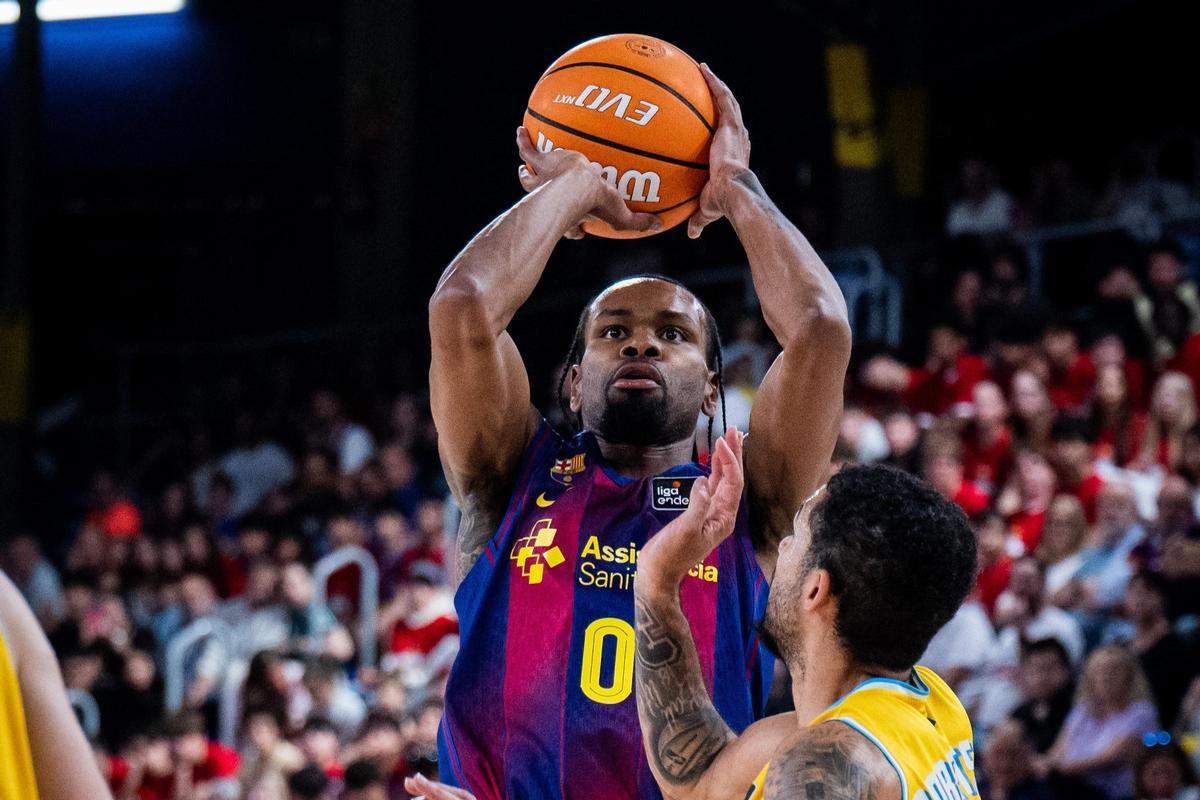 Punter lanzó al Barça en el marcador para sumar un cóomdo triunfo en el Palau