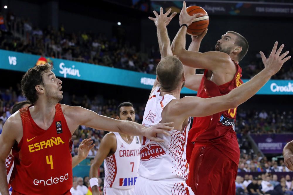 Eurobasket 2017: Espanya-Croàcia