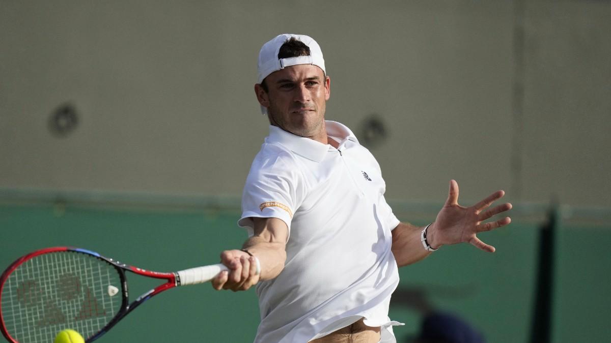 Tommy Paul, durante su partido contra Bautista