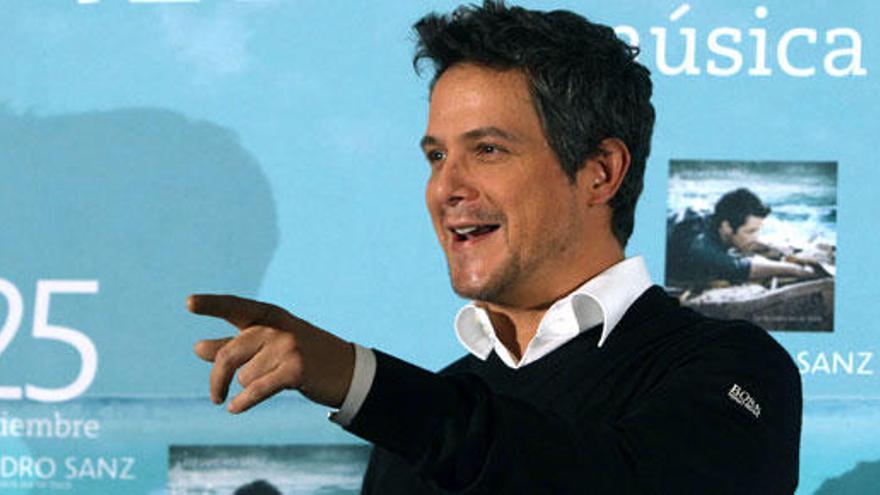 El cantante español Alejandro Sanz