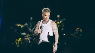 Robbie Williams, leyenda viva del pop internacional, debuta en Gran Canaria