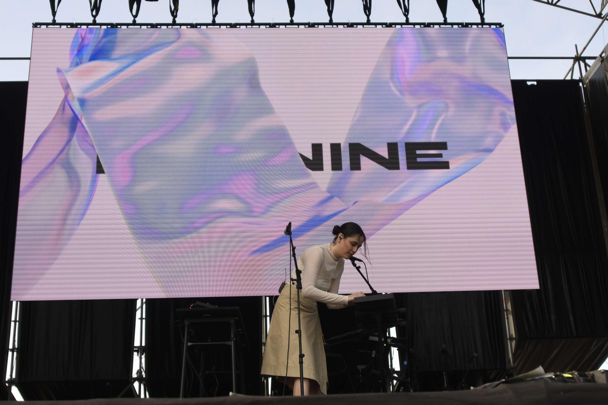 Concierto de Hoonine en el Warm Up 2024