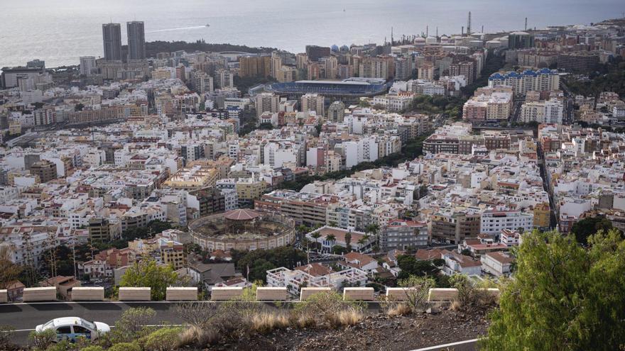 Panorámica de Santa Cruz de Tenerife. |
