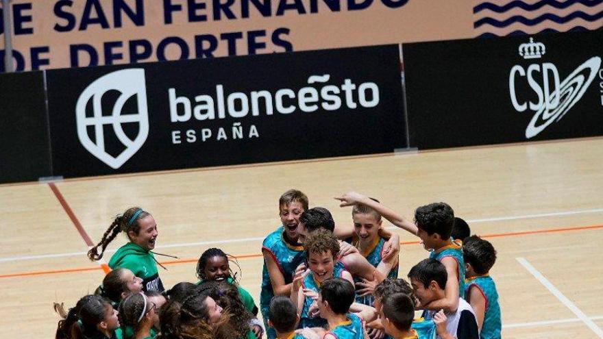 Doble oro para Andalucía en el Campeonato de España de Minibásket