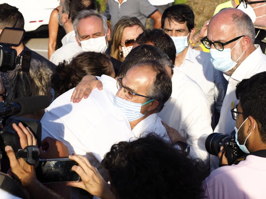 Els exconsellers Rull i Turull tornen a la presó de Lledoners