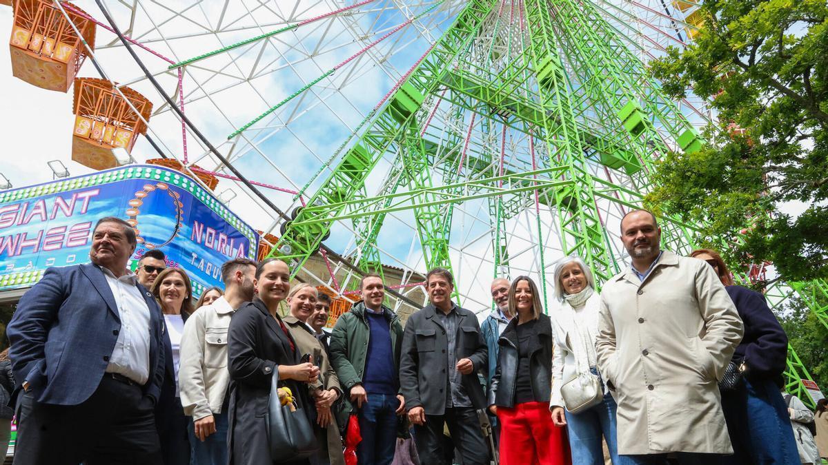 La precampaña se sienta al pulpo en la carballeira de Santa Susana el día de la Ascensión
